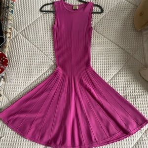 Torn by Ronny Kobo Pink Fit and Flare Dress XS/S